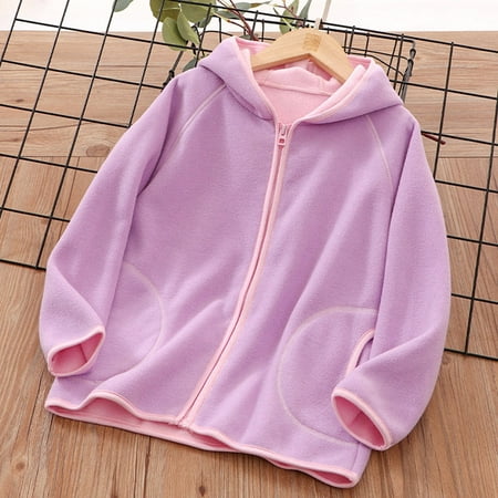 ZHUASHUM Toddler Jacket Boys Girls Long Sleeve Autumn Winter Solid Zippered Hoodie Thicken Warm Outwear Coat For Kid
ZHUASHUM Toddler Jacket Boys Girls Long Sleeve Autumn Winter Solid Zippered Hoodie Thicken Warm Outwear Coat For Kid