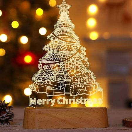 IWRUHZY New Christmas Supplies Decorative Lights Illuminated Ornaments Acrylic Pattern Night Light
IWRUHZY New Christmas Supplies Decorative Lights Illuminated Ornaments Acrylic Pattern Night Light