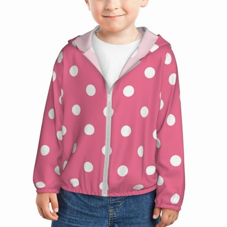 Lukts Dots On Rose Red Background Print Children s Long-Sleeved Sun Protection Clothing Hooded Sweatshirts for Boys and Girls Outdoor Sports-2 Years
Lukts Dots On Rose Red Background Print Children s Long-Sleeved Sun Protection Clothing Hooded Sweatshirts for Boys and Girls Outdoor Sports-2 Years