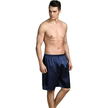 Clearance!Mens Nightgown New Summer Imitation Silk Loose Pants Pyjama Comfortable Male Sleep Bottoms Home Beach Party Shorts Pajamas Blue M
Clearance!Mens Nightgown New Summer Imitation Silk Loose Pants Pyjama Comfortable Male Sleep Bottoms Home Beach Party Shorts Pajamas Blue M