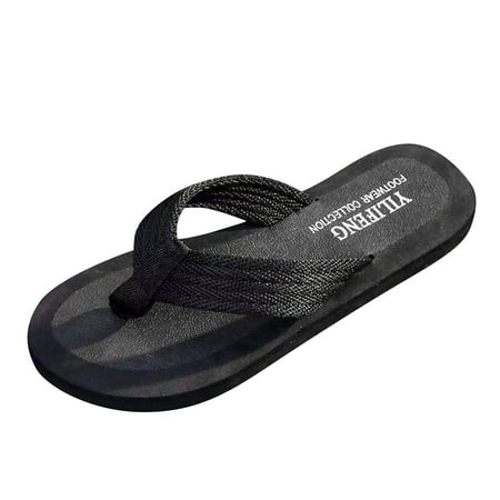 PEASKJP Men Shoes Fashion Beach Flip Flops Flat Toe Sandwich Beach Flip Flops for Men Thong Flip Flops Men (Black 9)
PEASKJP Men Shoes Fashion Beach Flip Flops Flat Toe Sandwich Beach Flip Flops for Men Thong Flip Flops Men (Black 9)