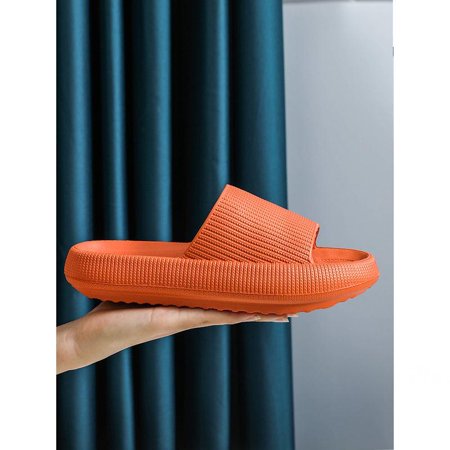 Clearance Casual Comfort Men s and Women s Cloud Slippers EVA Material Shower Slippers Bathroom Sandals Padded Thick Sole Indoor Sandals
Clearance Casual Comfort Men s and Women s Cloud Slippers EVA Material Shower Slippers Bathroom Sandals Padded Thick Sole Indoor Sandals