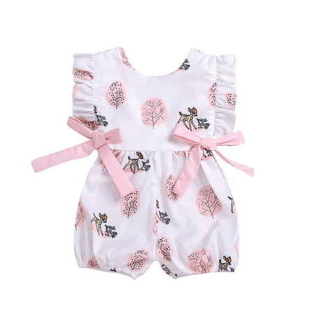 DNDKILG Baby Toddler Girls Sleeveless Ruffle Graphic Bodysuits White 0-24M 100
DNDKILG Baby Toddler Girls Sleeveless Ruffle Graphic Bodysuits White 0-24M 100