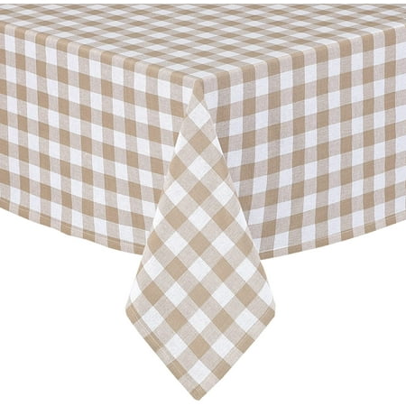 Country Rustic Buffalo Plaid Cotton Fabric Tablecloth by Home Bargains Plus Checkered Cottage Gingham Easy Care Tablecloth 60” x 102” Oblong/Rectangle Sand
Country Rustic Buffalo Plaid Cotton Fabric Tablecloth by Home Bargains Plus Checkered Cottage Gingham Easy Care Tablecloth 60” x 102” Oblong/Rectangle Sand