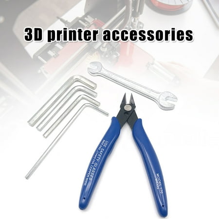Alextreme 1 Set Cutting Pliers Wrench Spanners Tools Kit for 3D Printer