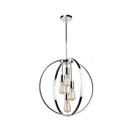 Chandeliers 4 Light Bulb Fixture With Chrome Finished Metal Medium 24 400 Watts
Chandeliers 4 Light Bulb Fixture With Chrome Finished Metal Medium 24 400 Watts