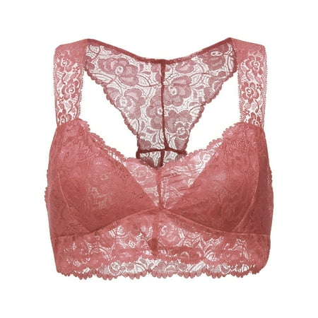RPVATI Womens sexy Lace Floral Bra V-Neck No Padded Bralette sexy Racerback Sports Stretch Cami Bra for Women
RPVATI Womens sexy Lace Floral Bra V-Neck No Padded Bralette sexy Racerback Sports Stretch Cami Bra for Women