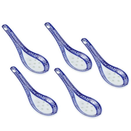 BESTONZON 5pcs Practical Ceramic Spoon Multi-function Chinese Style Scoop Porridge Spoon Tableware Soup Spoon for Home Restaurant
BESTONZON 5pcs Practical Ceramic Spoon Multi-function Chinese Style Scoop Porridge Spoon Tableware Soup Spoon for Home Restaurant