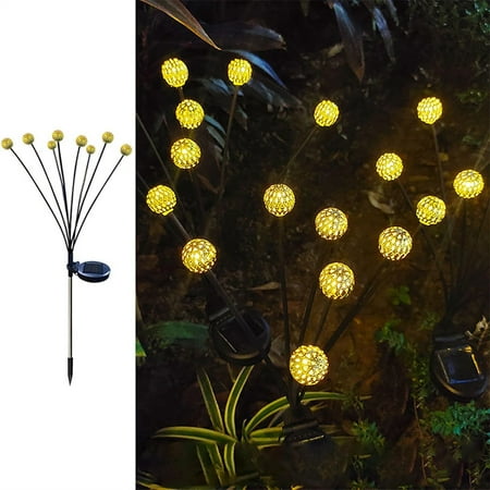 Solar Garden Lights Solar Swaying Light With Illuminated Pole Solar Firefly Lights Outdoor Decoration Lights Yard Parties Camping Daylight Lamps for
Solar Garden Lights Solar Swaying Light With Illuminated Pole Solar Firefly Lights Outdoor Decoration Lights Yard Parties Camping Daylight Lamps for