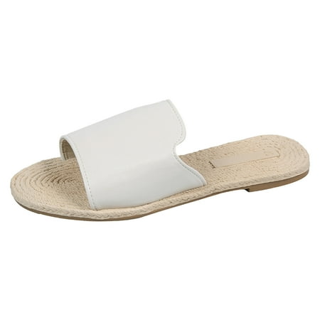 Women S Sandals Summer Fashion Open Toe Straw Flat Bottom Simple Beach Outside Wear Casual Large Size Slippers
Women S Sandals Summer Fashion Open Toe Straw Flat Bottom Simple Beach Outside Wear Casual Large Size Slippers