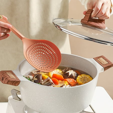 SANWOOD Skimmer Spoon Drainable No Odor Useful Non-slip Long Handle Scoop Colander
SANWOOD Skimmer Spoon Drainable No Odor Useful Non-slip Long Handle Scoop Colander