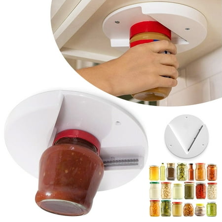 BUTORY Universal Jar Opener Under Cabinet Lid Remover Tool Easily Grip Ideal Kitchen Gadget for Weak Hands and Seniors with Arthritis
BUTORY Universal Jar Opener Under Cabinet Lid Remover Tool Easily Grip Ideal Kitchen Gadget for Weak Hands and Seniors with Arthritis
