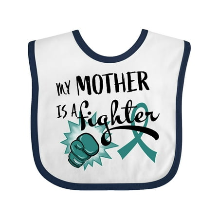 Inktastic Ovarian Cancer Awareness My Mother is a Fighter Gift Baby Boy or Baby Girl Bib
Inktastic Ovarian Cancer Awareness My Mother is a Fighter Gift Baby Boy or Baby Girl Bib