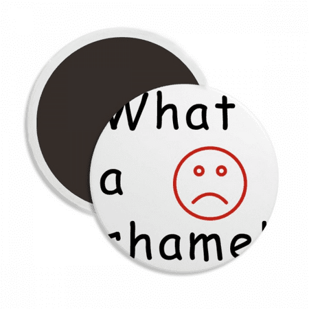 Contrary Understand Language Habits Round Ceracs Fridge Magnet Keepsake Decoration
Contrary Understand Language Habits Round Ceracs Fridge Magnet Keepsake Decoration