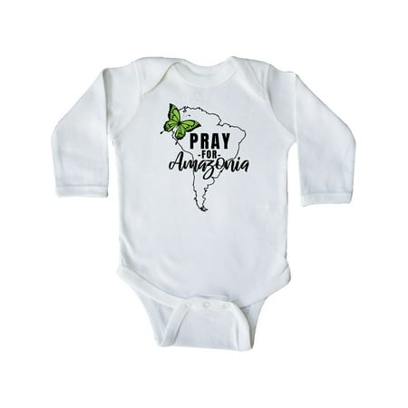 Inktastic Pray for Amazonia South America Silhouette with Butterfly Gift Baby Boy or Baby Girl Long Sleeve Bodysuit
Inktastic Pray for Amazonia South America Silhouette with Butterfly Gift Baby Boy or Baby Girl Long Sleeve Bodysuit
