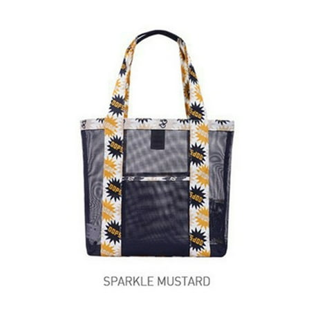 Mesh Beach Tote Bag with Large Capacity for Outdoor Printed Storage Bag with Side Pouch for Travel Picnic
Mesh Beach Tote Bag with Large Capacity for Outdoor Printed Storage Bag with Side Pouch for Travel Picnic