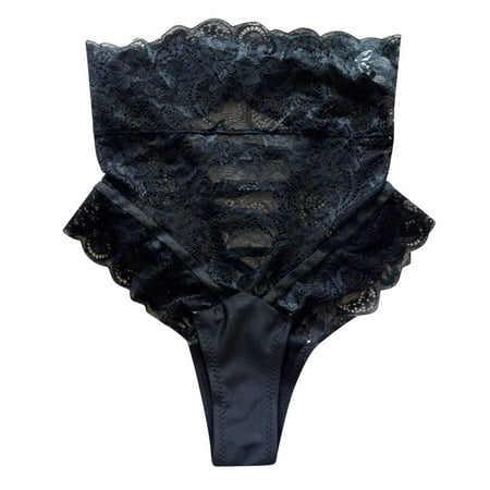 Pimfylm Thongs For Women Women s Originals Panties Pack Breathable Cotton Stretch Underwear Black Large
Pimfylm Thongs For Women Women s Originals Panties Pack Breathable Cotton Stretch Underwear Black Large