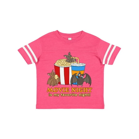 Inktastic Movie Night Is My Favorite Night Bats with Popcorn and Soda Gift Toddler Boy or Toddler Girl T-Shirt
Inktastic Movie Night Is My Favorite Night Bats with Popcorn and Soda Gift Toddler Boy or Toddler Girl T-Shirt