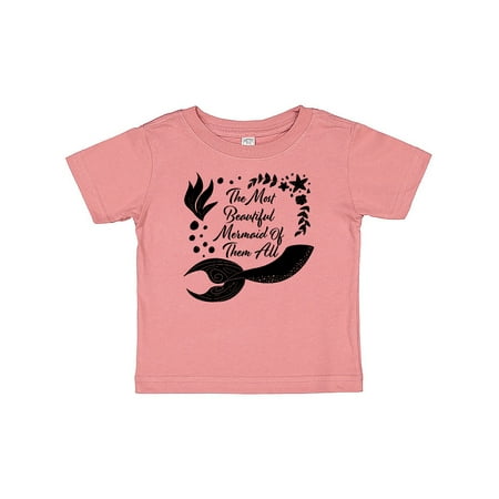 Inktastic The Most Beautiful Mermaid of Them All with Mermaid Tail Gift Baby Boy or Baby Girl T-Shirt
Inktastic The Most Beautiful Mermaid of Them All with Mermaid Tail Gift Baby Boy or Baby Girl T-Shirt