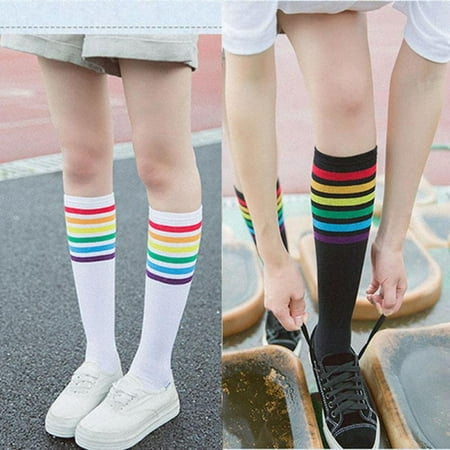 2 Pairs Women s Cotton Novelty Cute Rainbow Socks Pattern Design Fashion Sport Socks Knee High Socks
2 Pairs Women s Cotton Novelty Cute Rainbow Socks Pattern Design Fashion Sport Socks Knee High Socks