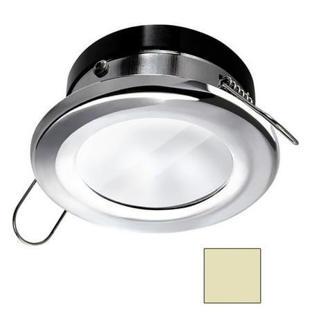 i2Systems A1110Z-11CAB Apeiron A1110Z 4.5 watt Spring Round Mount Light Warm White - Chrome
