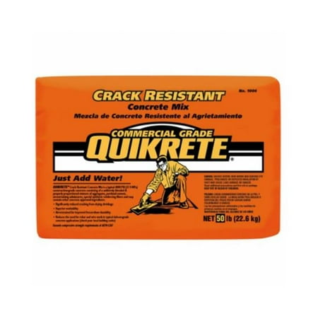 50 lbs Crack Resistant Concrete Mix Gray
