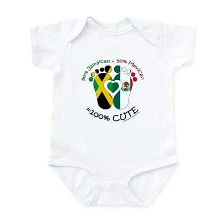 CafePress - Jamaican Mexican Baby Body Suit - Baby Light Bodysuit Size Newborn - 24 Months
CafePress - Jamaican Mexican Baby Body Suit - Baby Light Bodysuit Size Newborn - 24 Months