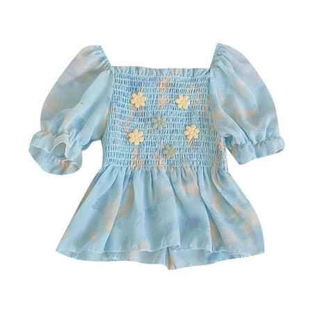 Wiueurtly Girl s Summer Dress Top Floral Pattern Flower Decoration Princess Wind Short Sleeve A Swing Play Wrap Leisure Outing Afternoon Tea Sleeveless Top Girls
Wiueurtly Girl s Summer Dress Top Floral Pattern Flower Decoration Princess Wind Short Sleeve A Swing Play Wrap Leisure Outing Afternoon Tea Sleeveless Top Girls