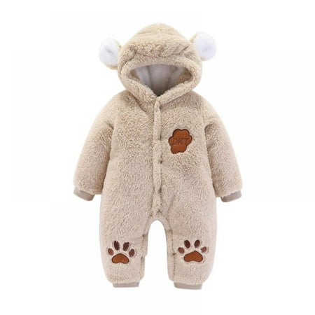 0-12M Baby Girls Boys Winter Warm Fleece Footed Snowsuits Rompers BULLPIANO Newborns Thickened Hooded Bodysuits Jumpsuit Snow Clothes
0-12M Baby Girls Boys Winter Warm Fleece Footed Snowsuits Rompers BULLPIANO Newborns Thickened Hooded Bodysuits Jumpsuit Snow Clothes
