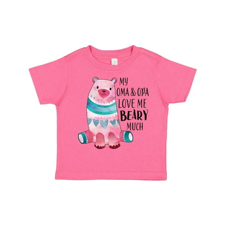 Inktastic My Oma and Opa Love Me Beary Much with Cute Bear Gift Toddler Boy or Toddler Girl T-Shirt
Inktastic My Oma and Opa Love Me Beary Much with Cute Bear Gift Toddler Boy or Toddler Girl T-Shirt