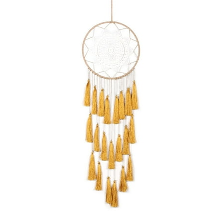 Hand-Woven Dream Catcher Pendant Romantic Boho Tassel Hanging Ornament for Home Bedroom Living Room Decoration New
Hand-Woven Dream Catcher Pendant Romantic Boho Tassel Hanging Ornament for Home Bedroom Living Room Decoration New
