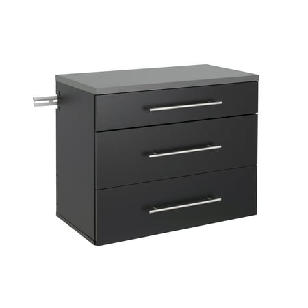 Prepac 3-Drawer Base Storage Cabinet Black
Prepac 3-Drawer Base Storage Cabinet Black