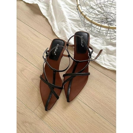 2024 Summer New French Style Elegant Pointed Wedge Fashionable All-match One-word Elegant High Heels Sandals for Women
2024 Summer New French Style Elegant Pointed Wedge Fashionable All-match One-word Elegant High Heels Sandals for Women