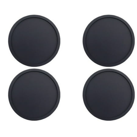 Silicone Drink Coasters Set of 4 Non-Slip Cup Coasters Heat Resistant Cup Mate Soft Coaster for Tabletope Protection
Silicone Drink Coasters Set of 4 Non-Slip Cup Coasters Heat Resistant Cup Mate Soft Coaster for Tabletope Protection