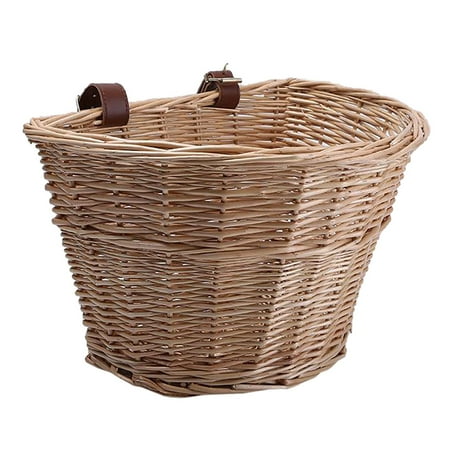 Bicycle Basket For Gis Women Hand Woven Natural er Bicycle Handlebars