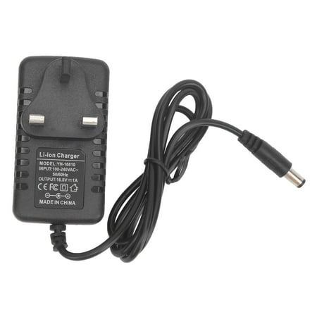 Spptty AC Battery Adapter UK Plug Charger Lithium Battery Charger AC Adapter 16.8V 1A Output W/Indicator Light UK Plug 100‑240V
Spptty AC Battery Adapter UK Plug Charger Lithium Battery Charger AC Adapter 16.8V 1A Output W/Indicator Light UK Plug 100‑240V