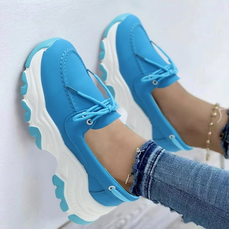 Cathalem Sneaker Booties for Women No Heel Fashion All Season Women Sports Shoes Flat Bottom Non Slip Sneaker Slippers for Women Blue 6.5
Cathalem Sneaker Booties for Women No Heel Fashion All Season Women Sports Shoes Flat Bottom Non Slip Sneaker Slippers for Women Blue 6.5