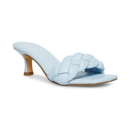 Shanaa Braided Kitten-Heel Mules