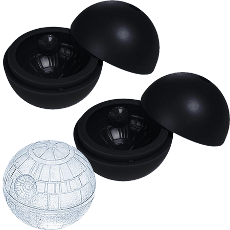 2 Pack Star Wars Silicone Ice Tray Candy Mold/Chocolate Molds Ball Whiskey Baking for Christmas Birthday Lovers Party Black
2 Pack Star Wars Silicone Ice Tray Candy Mold/Chocolate Molds Ball Whiskey Baking for Christmas Birthday Lovers Party Black
