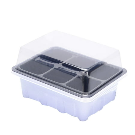 10PCS 6 Holes Plant Propagation Seeding Box Moisture Preservation Seed Grow Case Plastic Nursery Starter Tray
10PCS 6 Holes Plant Propagation Seeding Box Moisture Preservation Seed Grow Case Plastic Nursery Starter Tray