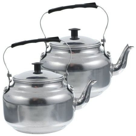 Frcolor 2Pcs Aluminum Alloy Teapot Tea Kettle Household Stovetop Tea Pot Water Coffee Kettle
Frcolor 2Pcs Aluminum Alloy Teapot Tea Kettle Household Stovetop Tea Pot Water Coffee Kettle