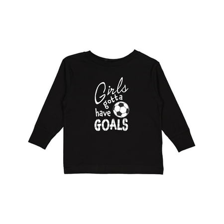 Inktastic Girls Gotta Have Goals- Soccer Gift Toddler Toddler Girl Long Sleeve T-Shirt
Inktastic Girls Gotta Have Goals- Soccer Gift Toddler Toddler Girl Long Sleeve T-Shirt