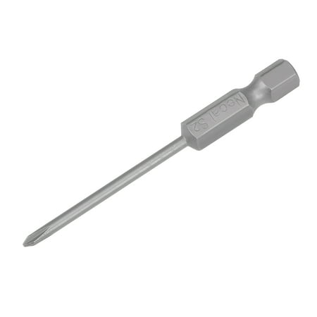Phillips Bits 1/4-Inch Hex Shank 65mm Length Cross 2.5PH0 Magnetic Screw Driver S2 Screwdriver Bit
Phillips Bits 1/4-Inch Hex Shank 65mm Length Cross 2.5PH0 Magnetic Screw Driver S2 Screwdriver Bit