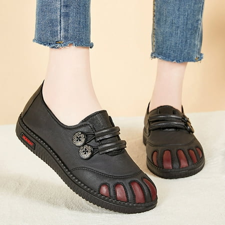 ERTUTUYI Fashion Autumn Women Casual Shoes Flat Soft Sole Comfortable Slip On Flowers Simple Style Black 39
ERTUTUYI Fashion Autumn Women Casual Shoes Flat Soft Sole Comfortable Slip On Flowers Simple Style Black 39