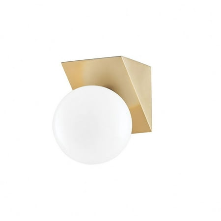 -4W 1 Led Bath Bracket in Modern Style-5.25 inches Wide By 7 inches High-Aged Brass Finish Bailey Street Home 735-Bel-4170165
-4W 1 Led Bath Bracket in Modern Style-5.25 inches Wide By 7 inches High-Aged Brass Finish Bailey Street Home 735-Bel-4170165