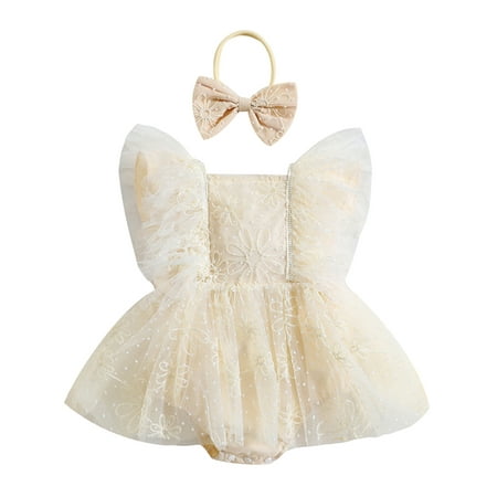 Gwiyeopda Baby Girls Sleeveless Summer Romper Lace Floral Newborn Bodysuit Jumpsuits with Headband
Gwiyeopda Baby Girls Sleeveless Summer Romper Lace Floral Newborn Bodysuit Jumpsuits with Headband