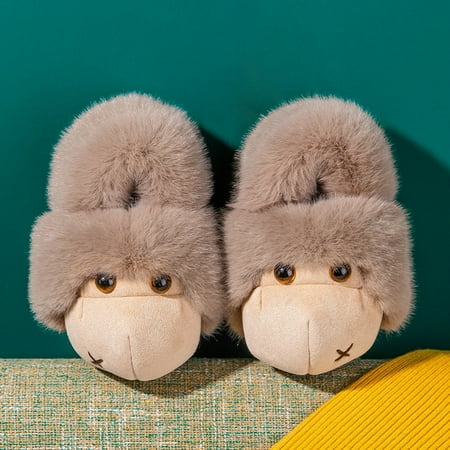 Hunpta Kids Slippers Chic Cute Fall Winter Boy Girl Slippers Flat Bottom Lightweight Soft Comfy Warm Colorblock Cartoon Ape Shape
Hunpta Kids Slippers Chic Cute Fall Winter Boy Girl Slippers Flat Bottom Lightweight Soft Comfy Warm Colorblock Cartoon Ape Shape