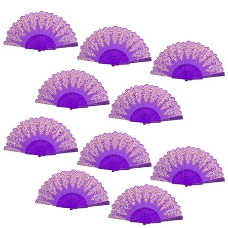 Uposao 10 Pieces Hand Folding Fan Gold Powder Dance Fan Handheld Folding Fans for Women Festival Fan Gift Silk Cloth Craft Fan Folding Fan Purple
Uposao 10 Pieces Hand Folding Fan Gold Powder Dance Fan Handheld Folding Fans for Women Festival Fan Gift Silk Cloth Craft Fan Folding Fan Purple