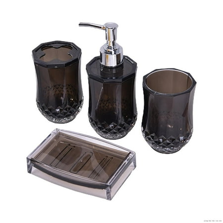 Batoom Acries Set So Dish Toobrush Holder untertop Der