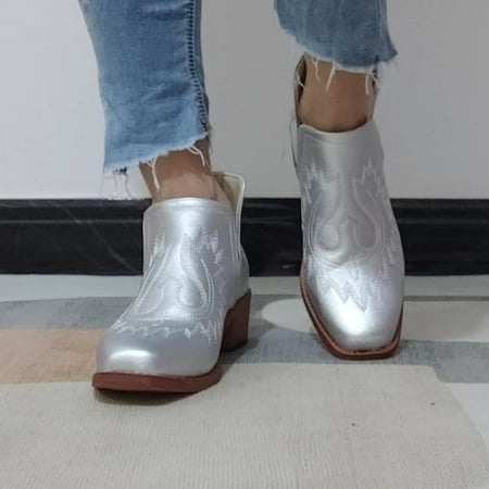 Women‘s Chunky Heel Ankle Boots V Cut Slip On Pointed Toe Short Boots Women‘s Footwear
Women‘s Chunky Heel Ankle Boots V Cut Slip On Pointed Toe Short Boots Women‘s Footwear